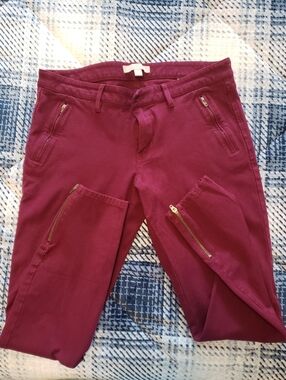 Banana Republic Sloan Skinny Pants in Light Purple